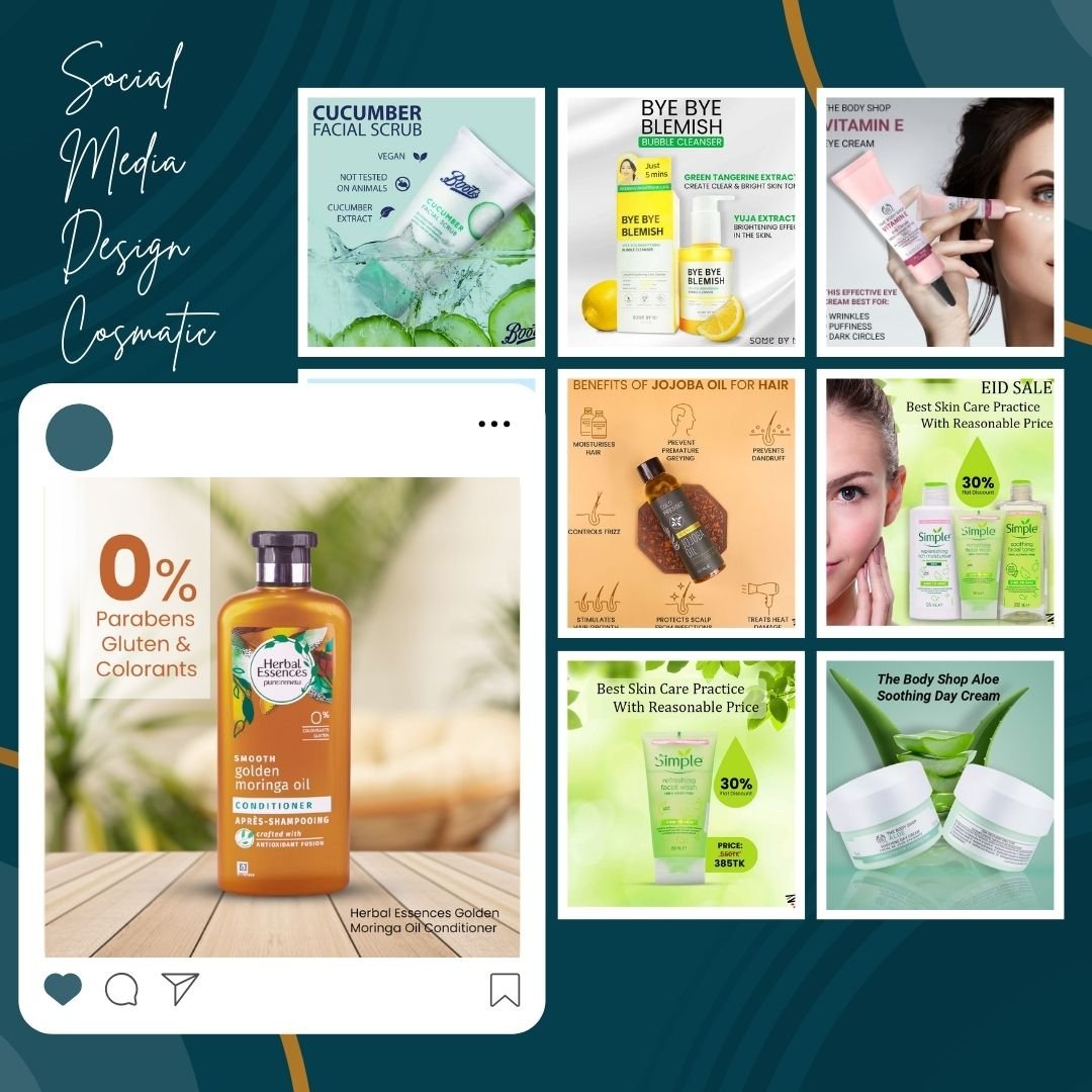 Green And White Modern New Collection Social Media Mockup Instagram Post